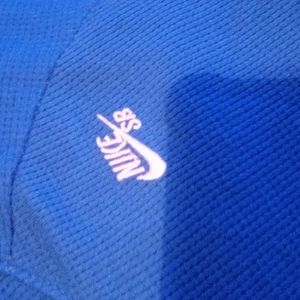 Big kids (Girls) Large Royal Blue&Hot Pink Nike Hoodie